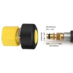 Accesorios para lavadora de coche, salida de entrada, grifo de enchufe rápido, adaptador Universal, válvula de escape, For Karcher K Series - Imagen 3