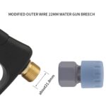 Accesorios para lavadora de coche, salida de entrada, grifo de enchufe rápido, adaptador Universal, válvula de escape, For Karcher K Series - Imagen 6
