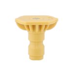 Boquilla de arandela de coche de alta presión en forma de abanico 1/4 conector de clavija rápida piezas de Rifle de agua, 15 Degree (1.1 Nozzle)