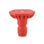 Boquilla de arandela de coche de alta presión en forma de abanico 1/4 conector de clavija rápida piezas de Rifle de agua, 0 Degree (1.4 Nozzle)