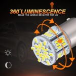 2 luces LED para coche, luces intermitentes de alto brillo - Imagen 4