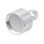 Lavado de coches de alta presión 1/4, lanza de agua de inserción rápida, rociador de acero inoxidable antisalpicaduras, 0.3mm Hole