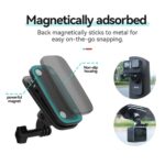 TELESIN Soporte de montaje magnético para mochila con clip universal de liberación rápida - Imagen 4