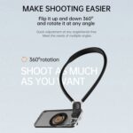 Soporte magnético para colgar en el cuello para teléfonos móviles/cámaras de acción - Imagen 3