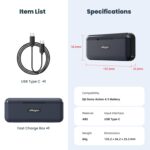 Para DJI Action 4/3 aMagisn caja de carga rápida cargador accesorios para cámaras deportivas - Imagen 4