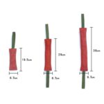Juguetes tonificantes para mascotas con palo para morder para perros de entrenamiento de piel de vaca, 6.7 x 20cm - Imagen 2