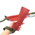 Juguetes tonificantes para mascotas con palo para morder para perros de entrenamiento de piel de vaca, 6.7 x 40cm - Imagen 3