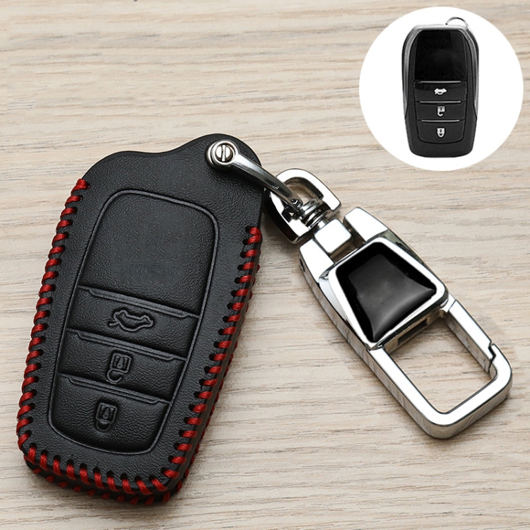 TBD0604756504.jpg Para Toyota Car Key Cover llavero multifuncional placa de matrícula antipérdida, D - Imagen 1