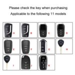 Para Toyota Car Key Cover llavero multifuncional placa de matrícula antipérdida, D - Imagen 3
