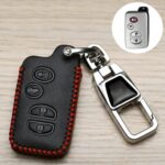 Para Toyota Car Key Cover llavero multifuncional placa de matrícula antipérdida, L4