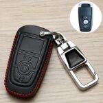 Para Ford Car Key Cover Llavero Placa de matrícula antipérdida, G