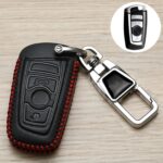 Para BMW cubierta de llave de coche llavero multifuncional placa de matrícula antipérdida, A