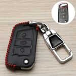 Para Volkswagen Key Cover Llavero multifuncional Placa de matrícula antipérdida, D