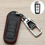 Para Volkswagen Key Cover Llavero multifuncional Placa de matrícula antipérdida, F