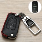 Para Hyundai Car Key Cover Llaveros multifuncionales Placas de números antipérdida, F