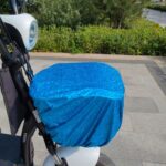 Cesta delantera para coche con batería, cubierta para lluvia, cesta para bicicleta, bolsa impermeable Universal, Super Large
