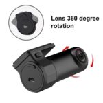 S600 1080P Wifi Dash Cam grabadora de conducción de automóviles oculta con lente gran angular de 170 grados - Imagen 4