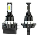 2 uds H11B 3570 2LED 80W bombillas de faros delanteros de coche luces antiniebla de alto brillo, H11B (Ice Blue) - Imagen 3