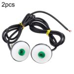 Foco para espejo retrovisor de marcha atrás, luz de ojo de águila para motocicleta, 2 uds., 23mm