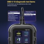 Detector de batería de detección de código de error de falla del motor de automóvil - Imagen 4