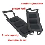 Bolsa de almacenamiento fija con correa para caña de pescar para asiento trasero de coche, 2 uds. - Imagen 3