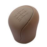 Cubierta protectora de palanca de cambio automática Manual de silicona automotriz, Gear Shift Beige