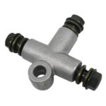 Interfaz de conector de tres vías de tubo de aceite de freno ATV de 10 mm