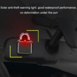 Luz de bloqueo de advertencia antirrobo de atmósfera intermitente solar para coche - Imagen 4