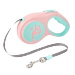 Correa para caminar para perros pequeños y medianos, correa portátil retráctil automática para mascotas, 5m