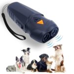Chanfong Repelente De Perros Ultrasónico De Mano Sonda Doble Portátil Detener Ladrador De Alta Potencia - Imagen 2