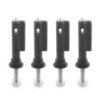 Juego de pasadores de montaje de seguridad antirrobo con cerradura para MaxTrax MKII