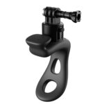 TELESIN TLQ-005 Soporte elástico de liberación rápida Accesorios de correa de silicona fija multifuncional, Quick Release Black