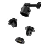 Kit adaptador de liberación rápida magnético universal TELESIN CQM-001 para cámaras deportivas, Magnetic Quick Release Adapter Kit