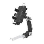 Soporte para teléfono de navegación para ciclismo al aire libre para bicicleta y motocicleta, Rearview Mirror Bracket