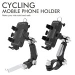 Soporte para teléfono de navegación para ciclismo al aire libre para bicicleta y motocicleta, Handlebage Bracket - Imagen 2