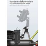 Soporte para teléfono de navegación para ciclismo al aire libre para bicicleta y motocicleta, Handlebage Bracket - Imagen 7