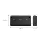 TELESIN GP-HPB-012 Caja de carga de almacenamiento multifuncional de bolsillo para GoPro HERO12 Black / HERO11 Black / HERO10 Black / HERO9 Black, GP-HPB-012 - Imagen 3