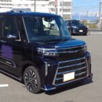 Para Daihatsu Tanto 2023, parachoques delantero con volante a la derecha, modificación de esquina anticolisión - Imagen 4