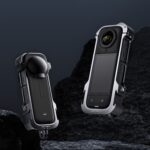 Para Insta360 X4 PGYTECH P-55A-010 jaula de conejo de Metal bisel protector expandible de aluminio con estuche para gafas - Imagen 2