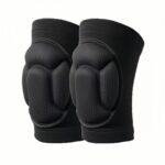 Rodilleras de esponja de concha de tortuga, coderas de punto, Protector grueso anticaída para Yoga, patinaje sobre ruedas, ciclismo, L