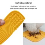 Ventosa de silicona para lamer almohadilla para perro, cuenco de alimentación lenta antiasfixia, Small (Blue) - Imagen 5