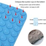 Ventosa de silicona para lamer almohadilla para perro, cuenco de alimentación lenta antiasfixia, Small (Blue) - Imagen 7