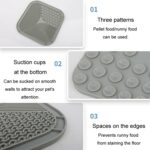 Ventosa de silicona para lamer almohadilla para perro, cuenco de alimentación lenta antiasfixia, Small (Yellow) - Imagen 8