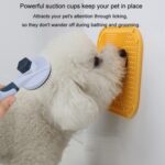 Ventosa de silicona para lamer almohadilla para perro, cuenco de alimentación lenta antiasfixia, Small (Blue) - Imagen 10