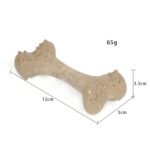 Juguete de hueso para dentición de mascotas, palos de dentición para masticar perros, suministros de entrenamiento interactivos resistentes a morder - Imagen 3