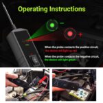Instrumento de diagnóstico de posicionamiento de seguimiento de cortocircuito del sistema de probador de circuito eléctrico automotriz, P55 - Imagen 4
