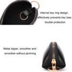 Mini bolso para llaves de coche, monedero de cuero suave de gran capacidad - Imagen 4