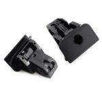 Manija de la tapa de la guantera OE 6Q0857131D para Volkswagen Polo 2002-2009, Black With Hole - Imagen 2
