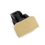 Manija de la tapa de la guantera OE 6Q0857131D para Volkswagen Polo 2002-2009, Beige