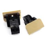 Manija de la tapa de la guantera OE 6Q0857131D para Volkswagen Polo 2002-2009, Beige - Imagen 2